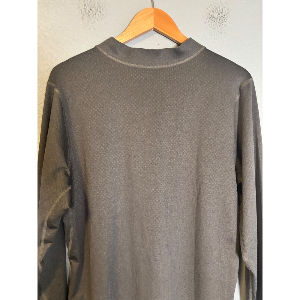 REI Womens Gray Long Sleeve Quarter Zip Pullover Size 1X Outdoor Athletic Hiking - Picture 8 of 10